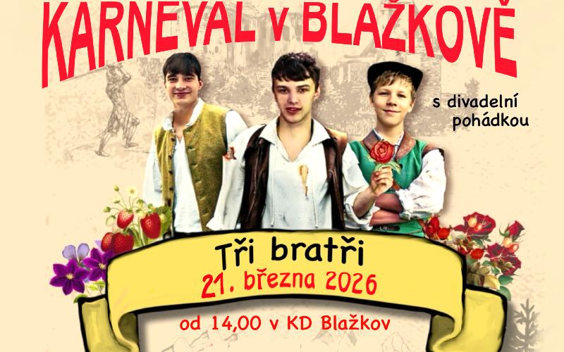 Aktuality - Karneval v Blažkově